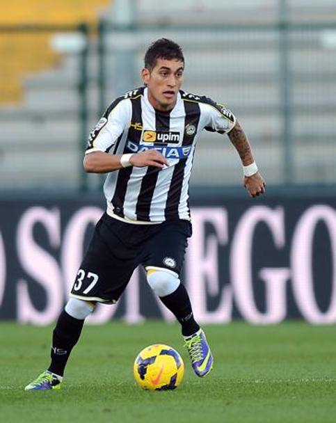 Roberto Pereyra, 23 anni, centrocampista argentino dell&#39;Udinese: piace a Juventus e Roma, oltre all&#39;Atletico Madrid. Lapresse
